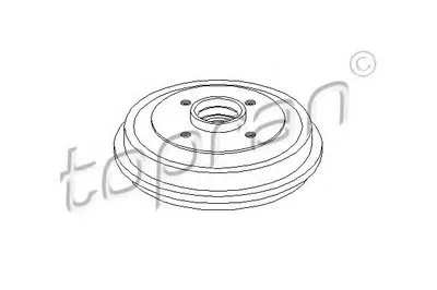 Тормозной барабан TOPRAN купить