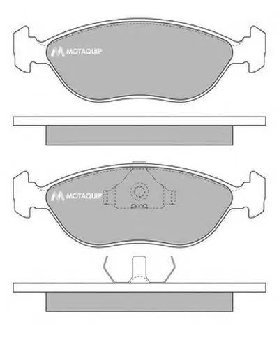 Комплект тормозных колодок, дисковый тормоз MOTAQUIP купить