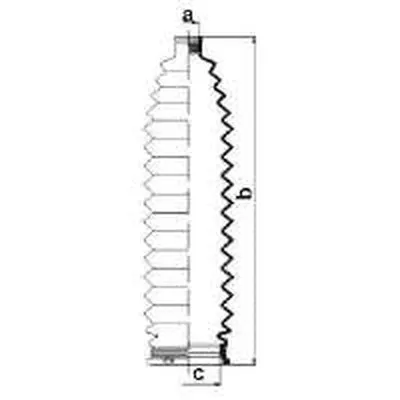 Пыльник, рулевое управление SPIDAN купить