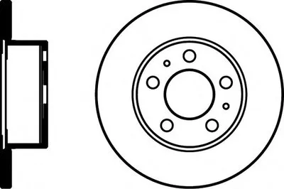 Тормозной диск HELLA купить