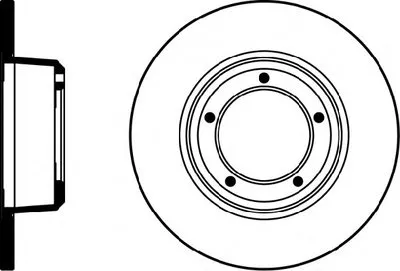 Тормозной диск HELLA купить