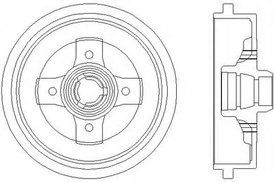 Тормозной барабан HELLA купить