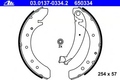 Комплект тормозных колодок ATE купить