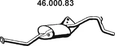 Глушитель выхлопных газов конечный EBERSPÄCHER купить