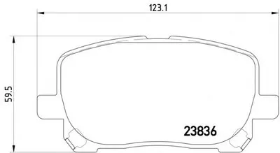 Комплект тормозных колодок, дисковый тормоз HELLA PAGID купить