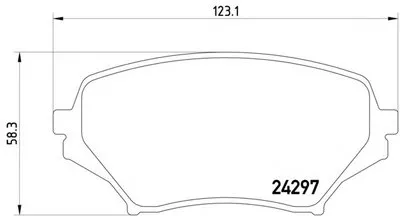 Комплект тормозных колодок, дисковый тормоз HELLA PAGID купить