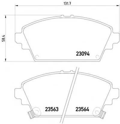 Комплект тормозных колодок, дисковый тормоз HELLA PAGID купить