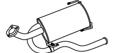 Глушитель выхлопных газов конечный WALKER купить