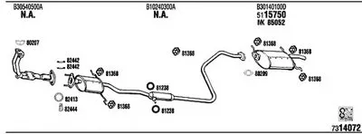 Система выпуска ОГ WALKER купить