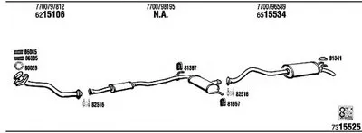 Система выпуска ОГ WALKER купить