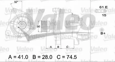 Генератор VALEO купить