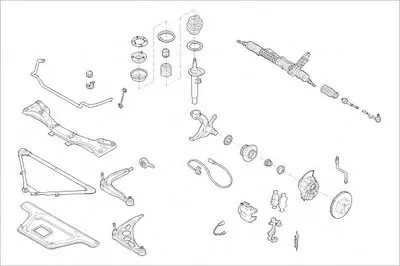 Подвеска колеса MONROE купить