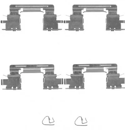 Комплектующие, колодки дискового тормоза TEXTAR купить