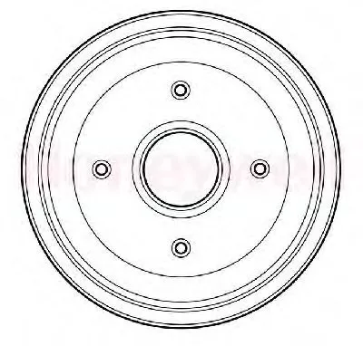 Тормозной барабан JURID купить