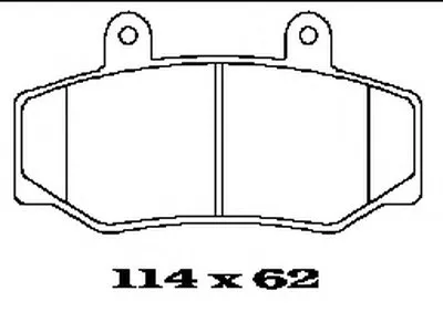 Комплект тормозных колодок, дисковый тормоз FTE купить