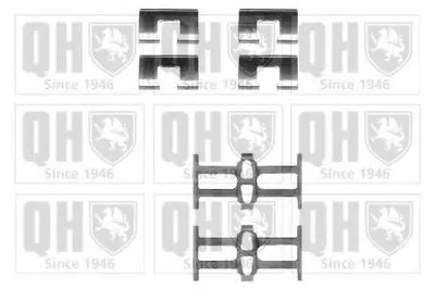 Комплектующие, колодки дискового тормоза QUINTON HAZELL купить
