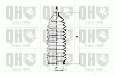Комплект пылника, рулевое управление QUINTON HAZELL купить
