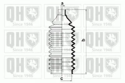 Комплект пылника, рулевое управление QUINTON HAZELL купить