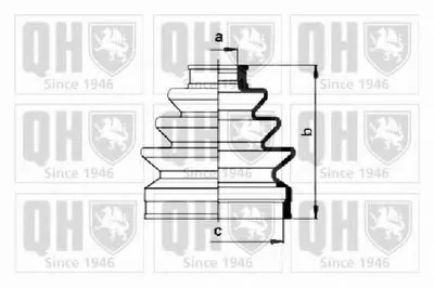 Комплект пылника, приводной вал QUINTON HAZELL купить