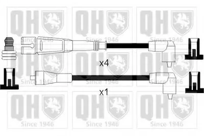Комплект проводов зажигания CI QUINTON HAZELL купить