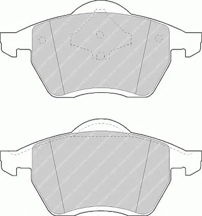 Комплект тормозных колодок, дисковый тормоз PREMIER FERODO купить