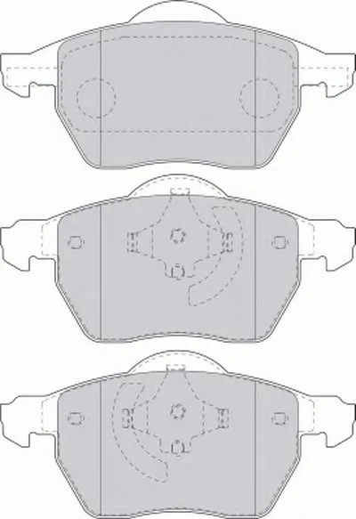 Комплект тормозных колодок, дисковый тормоз PREMIER FERODO купить