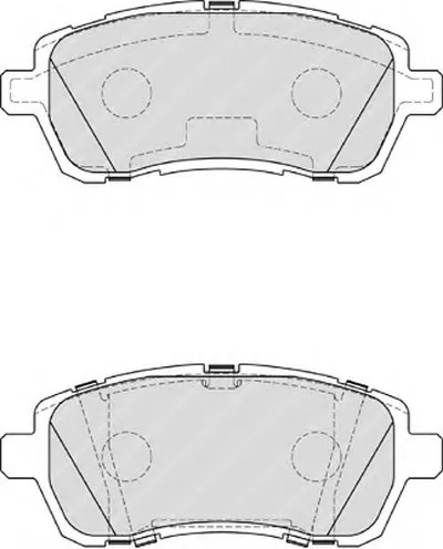 Комплект тормозных колодок, дисковый тормоз PREMIER FERODO купить