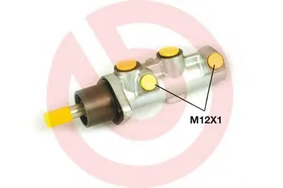 целиндер ручного тормоза BREMBO купить