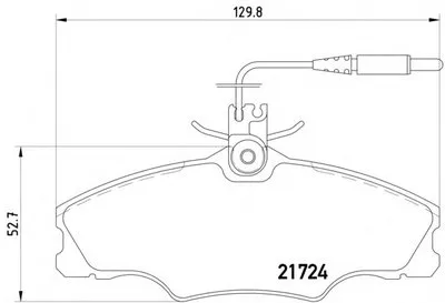 Комплект тормозных колодок, дисковый тормоз MINTEX купить