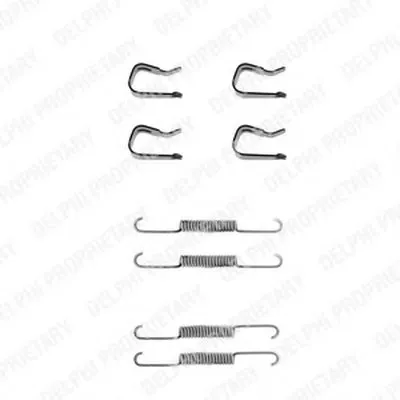 Комплектующие, тормозная колодка DELPHI купить