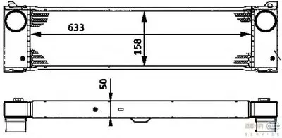 Интеркулер BEHR HELLA SERVICE купить