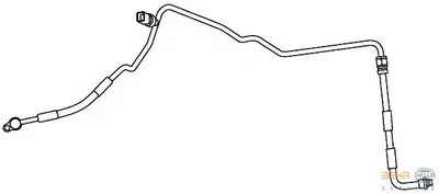 Трубопровод высокого давления, кондиционер BEHR HELLA SERVICE купить