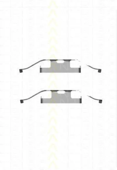 Комплектующие, колодки дискового тормоза TRISCAN купить