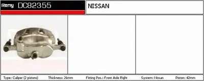 Тормозной суппорт Remanufactured REMY (Multiline) DELCO REMY купить