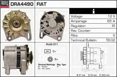 Генератор Remanufactured REMY (Light Duty) DELCO REMY купить