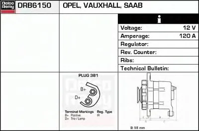 Генератор Remanufactured REMY (Light Duty) DELCO REMY купить