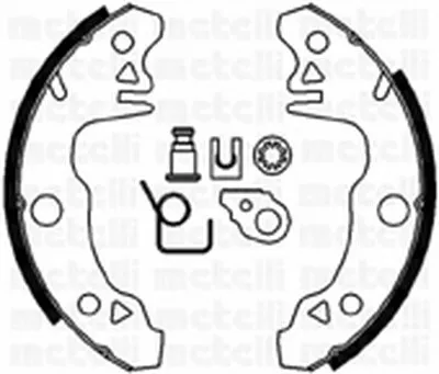 Комплект тормозных колодок METELLI купить