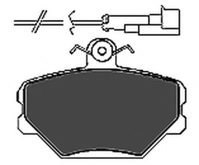 Комплект тормозных колодок, дисковый тормоз MAPCO купить
