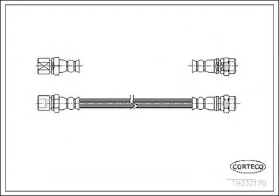 Тормозной шланг CORTECO купить