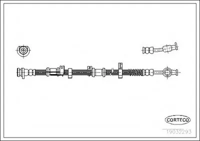 Тормозной шланг CORTECO купить