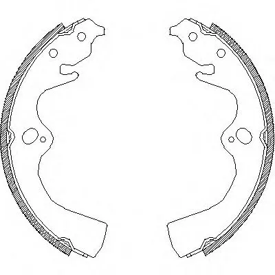Комплект тормозных колодок REMSA купить