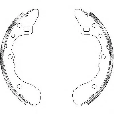 Комплект тормозных колодок REMSA купить