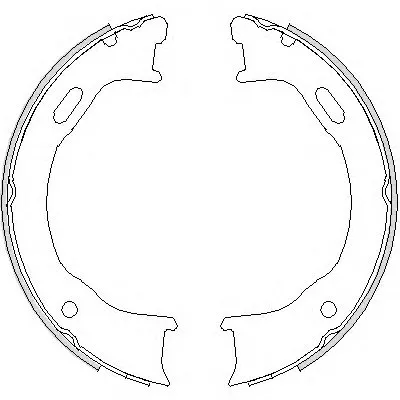 Комплект тормозных колодок, стояночная тормозная система REMSA купить