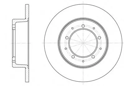 Тормозной диск REMSA купить