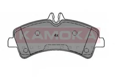 Комплект тормозных колодок, дисковый тормоз KAMOKA KAMOKA купить