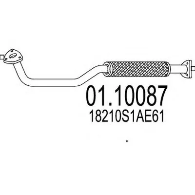 Труба выхлопного газа MTS купить