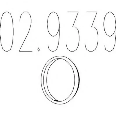 Уплотнительное кольцо, труба выхлопного газа MTS купить