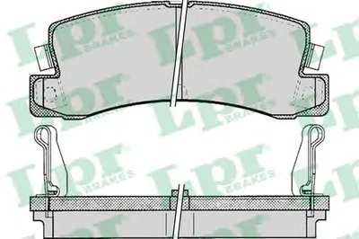 Комплект тормозных колодок, дисковый тормоз LPR купить