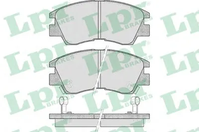 Комплект тормозных колодок, дисковый тормоз LPR купить