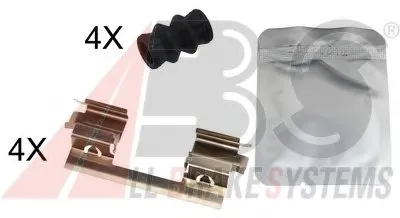 Комплектующие, колодки дискового тормоза A.B.S. купить